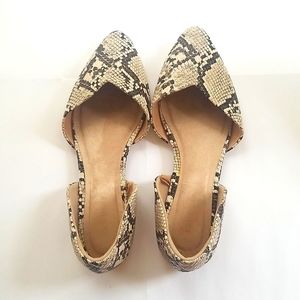 Old Navy Animal Print Flat Shoes